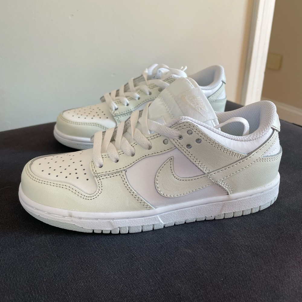 Brand New Women’s Nike Dunk Low Next Nature DN14 “ White Cream” size 6.